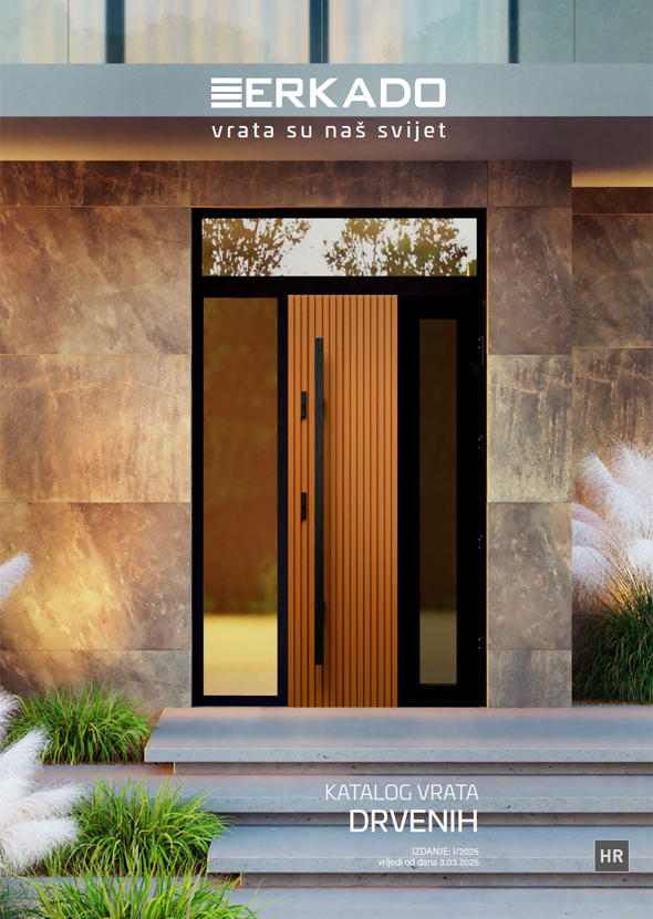 Katalog vanjskih vrata – DRVENA 2025
